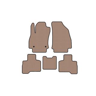 Alfombrillas de Goma Carsuit (Para Qubo 2008-2016, Beige) Fiat Fiorino/Qubo 2008-2024 foto 1