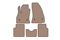Fiat 500/500L 2013-2022 Alfombrillas de goma Carsuit (para 500L, beige) foto 1