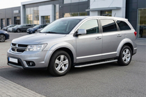 Dodge Journey 2008-2020 Estribos Laterales Maydos V1 (2 uds., Aluminio y Acero Inoxidable) foto 1