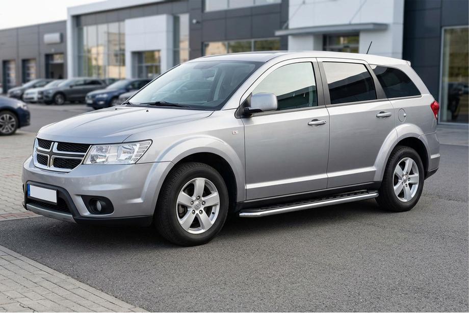 Dodge Journey 2008-2020 Estribos Laterales Maydos V1 (2 uds., Aluminio y Acero Inoxidable) Image