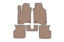 Fiat Panda 2011-2023 Alfombrillas de Goma Carsuit (Beige) foto 1