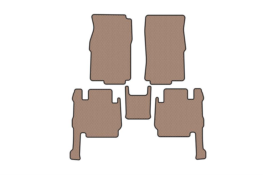 GreatWall Wingle 5 2006- Alfombrillas de Goma Carsuit (Beige) Image