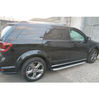 Estribos Laterales Fullmond (2 uds., Aluminio) Dodge Journey 2008-2020 foto 4