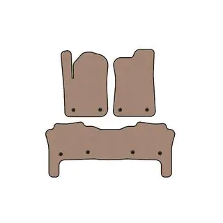Alfombrillas de Goma Carsuit (Beige)