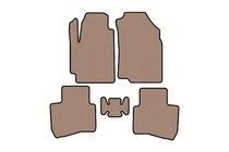 JAC S2 2014-2020 Alfombrillas de Goma Carsuit (Beige) foto 1