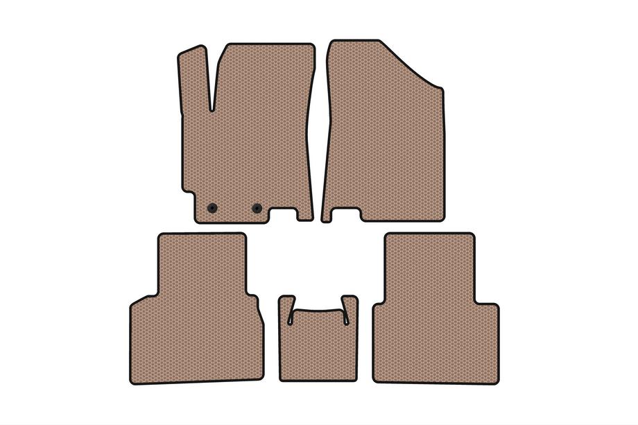 JAC J7 2018- Alfombrillas de Goma Carsuit (Beige) Image