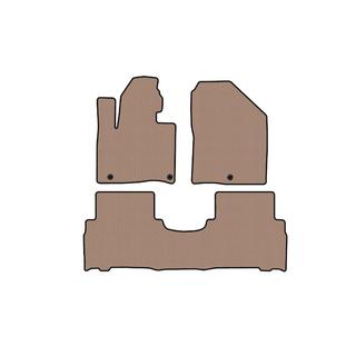 Alfombrillas de goma Carsuit (2014-2018, 5 plazas, beige) Kia Sorento III UM 2014-2020 foto 1