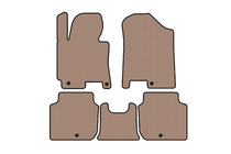 Kia Forte 2008–2024 Alfombrillas de goma Carsuit (2012-2016, beige) foto 1