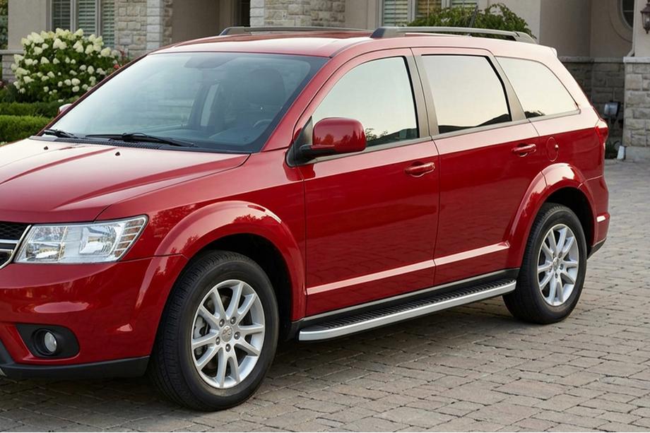 Fiat Freemont 2011-2016 Estribos Laterales Tayga Grey (2 uds., Aluminio) Image
