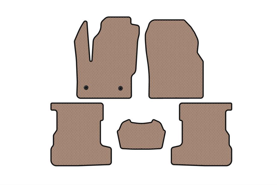Lincoln MKC 2015- Alfombrillas de Goma Carsuit (Beige) Image