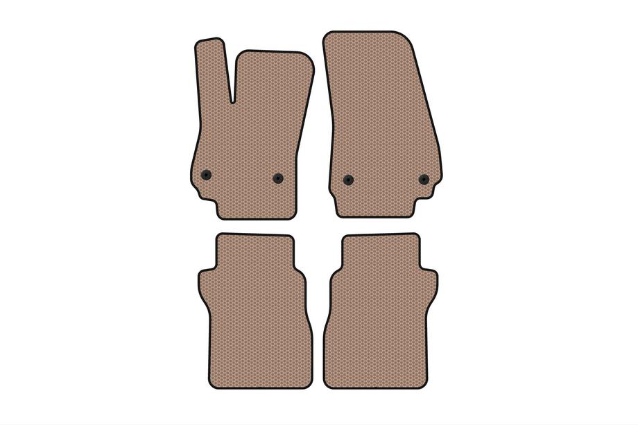 Lincoln Continental 2016-2020 Alfombrillas de goma Carsuit (SD, beige) Image
