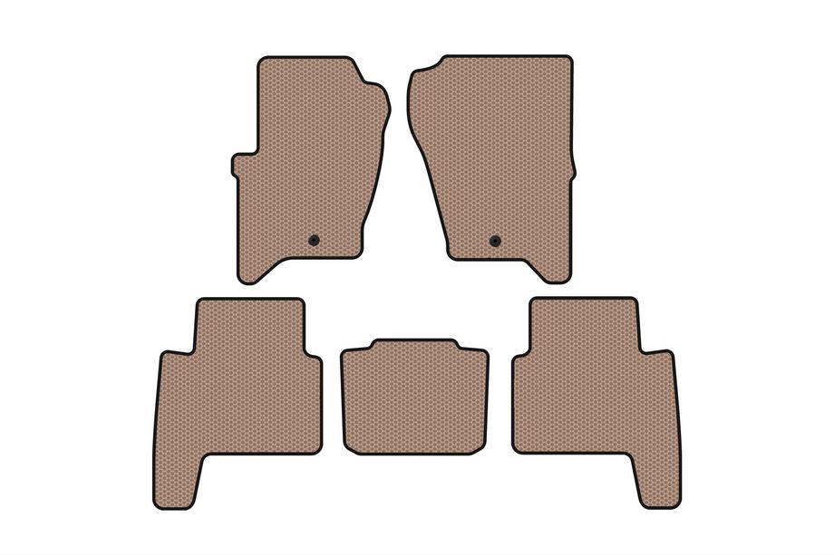 Range Rover Sport 2005-2013 Alfombrillas de goma Carsuit (2005-2009, beige) Image
