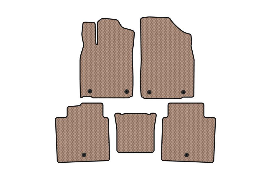 Lexus ES 2012-2018 Alfombrillas de goma Carsuit (2012-2015, SD, beige) Image