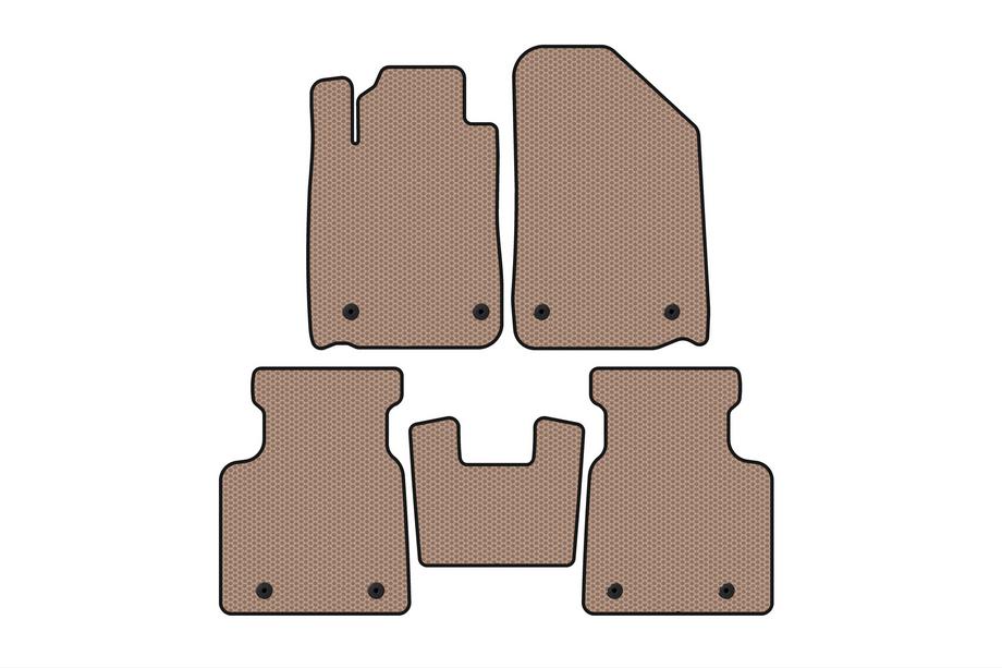 Lexus ES 2001-2006 Alfombrillas de Goma Carsuit (Beige) Image