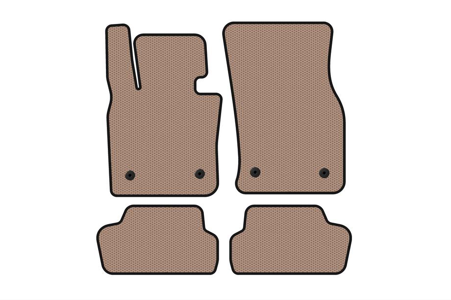 Mini Cooper F55/56/57 2014-2023 Alfombrillas de goma Carsuit (para F56, beige) Foto 1