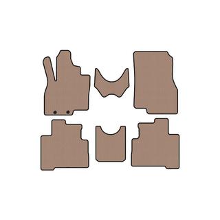 Alfombrillas de goma Carsuit (2 filas, beige) Mitsubishi Grandis 2003-2011 foto 1