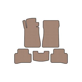 Alfombrillas de goma Carsuit (SD, beige) Mercedes C-class W202 1993-2001 foto 1