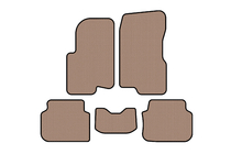 Smart 1998-2007 Alfombrillas de Goma Carsuit (2003-2007, Forfour, Beige) foto 1
