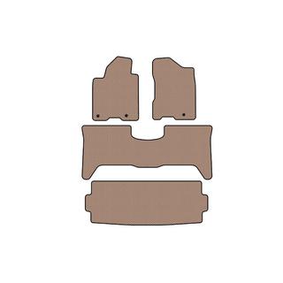 Alfombrillas de Goma Carsuit (3 Filas, 2003-2008 Beige) Nissan Armada 2003-2015 foto 1