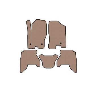 Alfombrillas de goma Carsuit V1 (2 filas, beige, 2010-2014) Nissan Pathfinder R51 2005-2014 foto 1