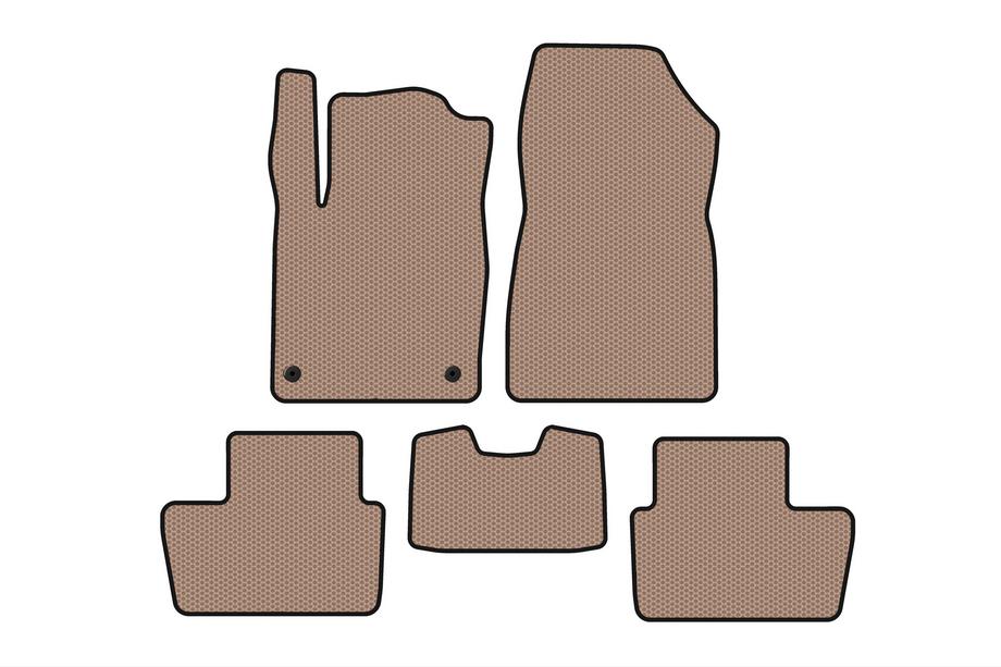 Nissan Juke 2020- Alfombrillas de Goma Carsuit (Beige) Image