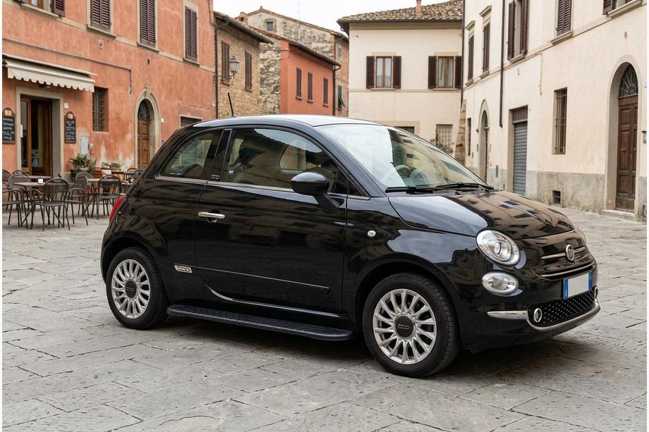 Fiat 500/500L 2013-2022 Estribos Laterales Bosphorus Black (2 uds., Aluminio) Image