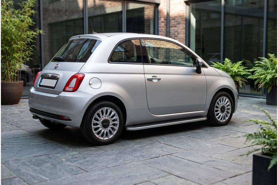 Fiat 500/500L 2013-2022 Estribos Laterales Tayga Grey (2 uds., Aluminio) Image