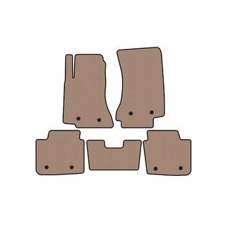 Alfombrillas de goma Carsuit (SD, beige) Opel Omega B 1994-2003 foto 1