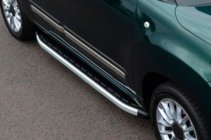 Fiat 500/500L 2013-2022 Estribos Laterales Fullmond (2 uds., Aluminio) foto 2
