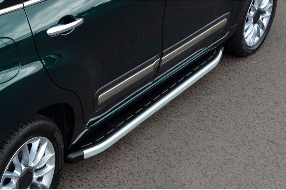 Fiat 500/500L 2013-2022 Estribos Laterales Fullmond (2 uds., Aluminio) Image