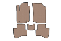 Peugeot 108 2014-2021 Alfombrillas de Goma Carsuit (HB, Beige) foto 1