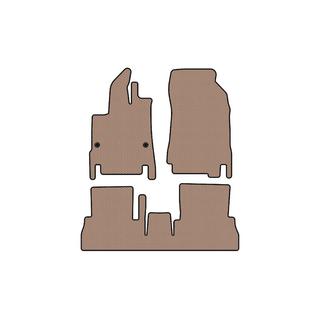 Alfombrillas de goma Carsuit (7 plazas/Batalla larga, Beige) Peugeot Partner/Rifter 2019- foto 1