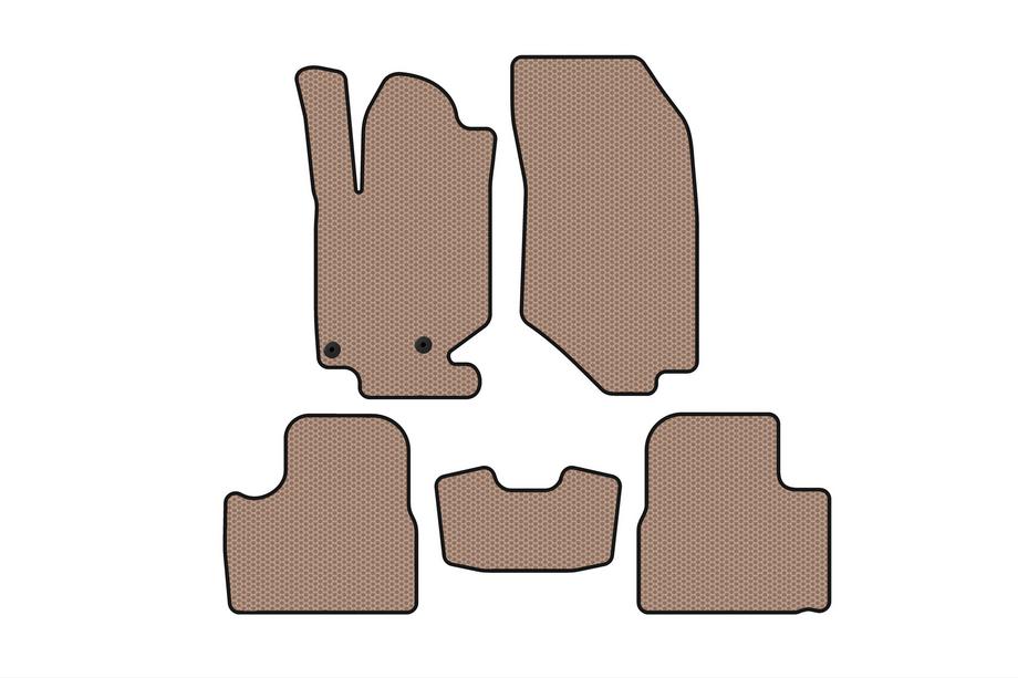 Peugeot 2008 2019- Alfombrillas de Goma Carsuit (Beige) Image