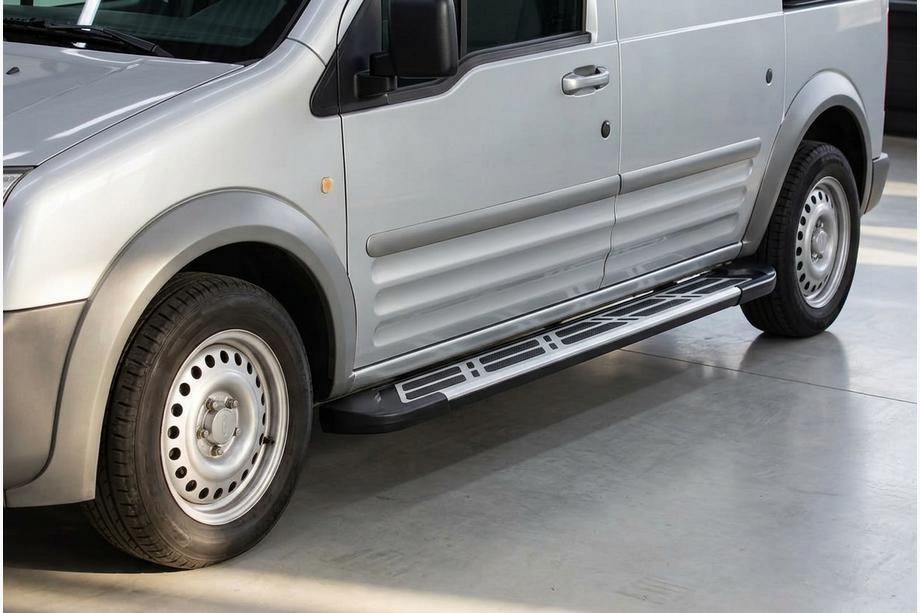 Ford Connect 2002–2006 Estribos Laterales Sunrise (2 uds., Aluminio) Image
