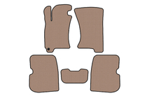 Subaru Forester 1997-2002 Alfombrillas de Goma Carsuit (Beige) foto 1