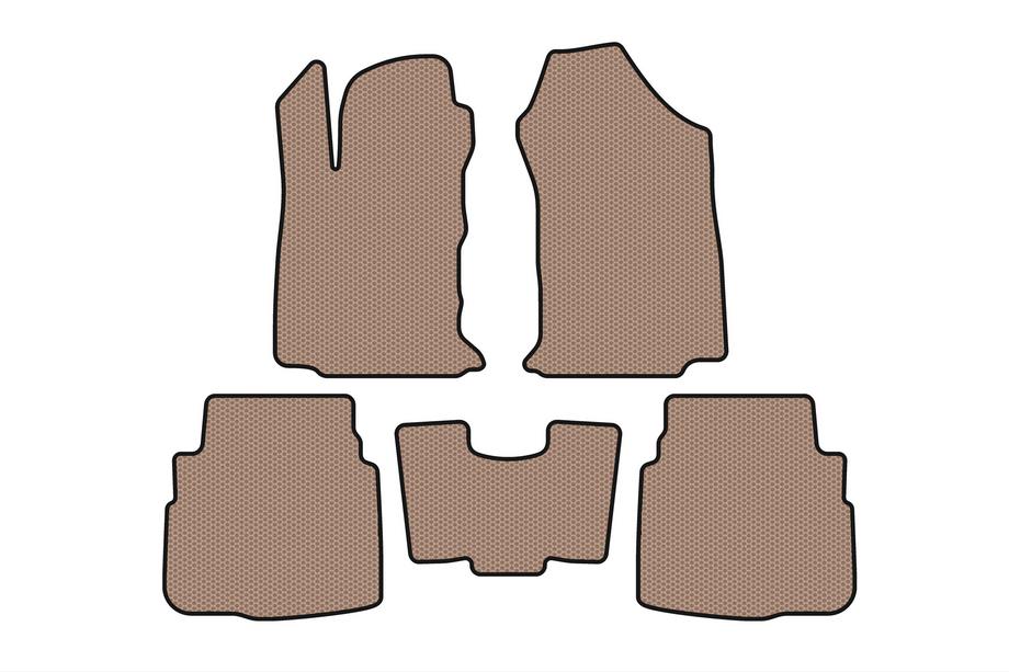 Subaru Outback 2019- Alfombrillas de Goma Carsuit (Beige) Image