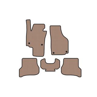Alfombrillas de Goma Carsuit (Beige) Seat Altea 2004-2015 foto 1