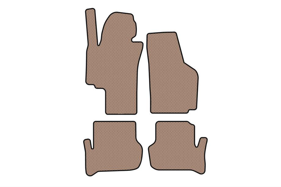 Seat Toledo 2005-2012 Alfombrillas de Goma Carsuit (Beige) Foto 1