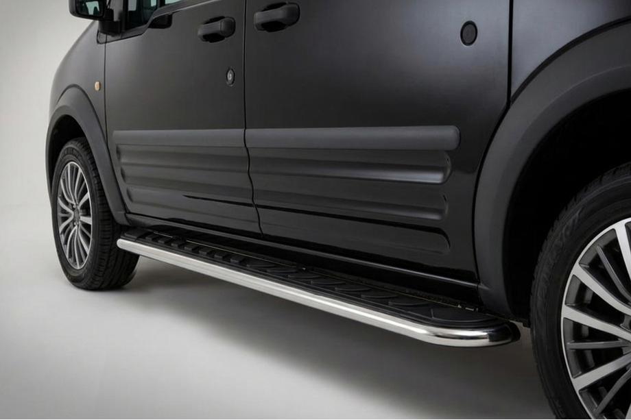 Ford Connect 2002–2006 Estribos Laterales Maydos V1 (2 uds., Aluminio y Acero Inoxidable) Image