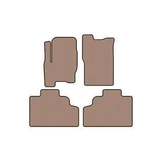 Alfombrillas de Goma Carsuit (Beige)