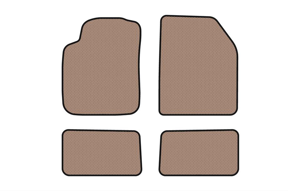 Suzuki Alto 2009-2014 Alfombrillas de Goma Carsuit (Beige) Image
