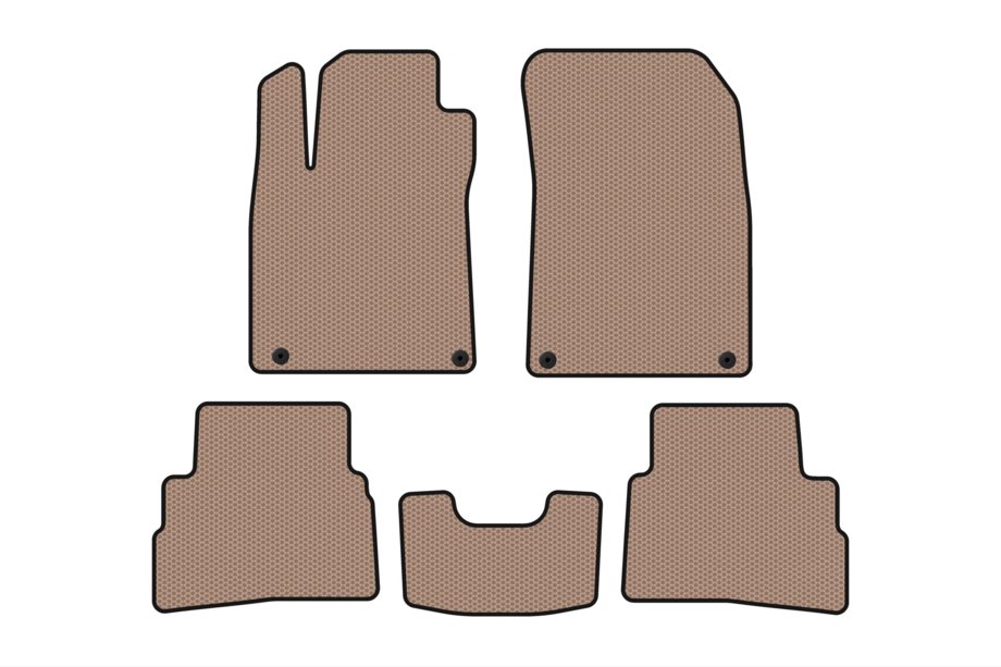 Suzuki Kizashi 2009-2016 Alfombrillas de Goma Carsuit (Beige) Image
