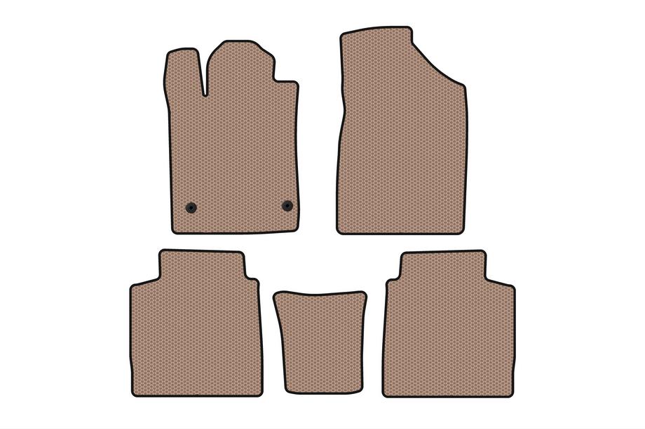 Toyota Avalon 2006-2012 Alfombrillas de Goma Carsuit (Beige) Image