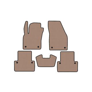 Alfombrillas de goma Carsuit (2007-2012, SW, beige) Volvo V50 2004-2012 foto 1
