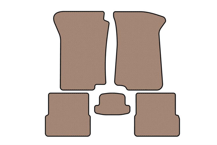 Volkswagen Golf 2 1983-1992 Alfombrillas de Goma Carsuit (Beige) Foto 1