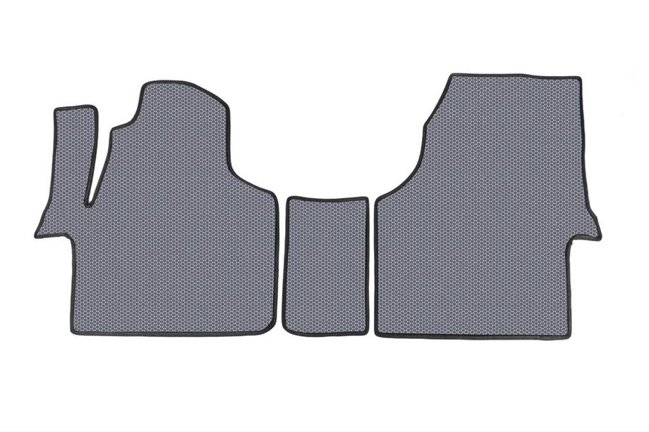 Volkswagen Crafter 2006-2016 Alfombrillas de Goma Carsuit V1 (Gris) Foto 1