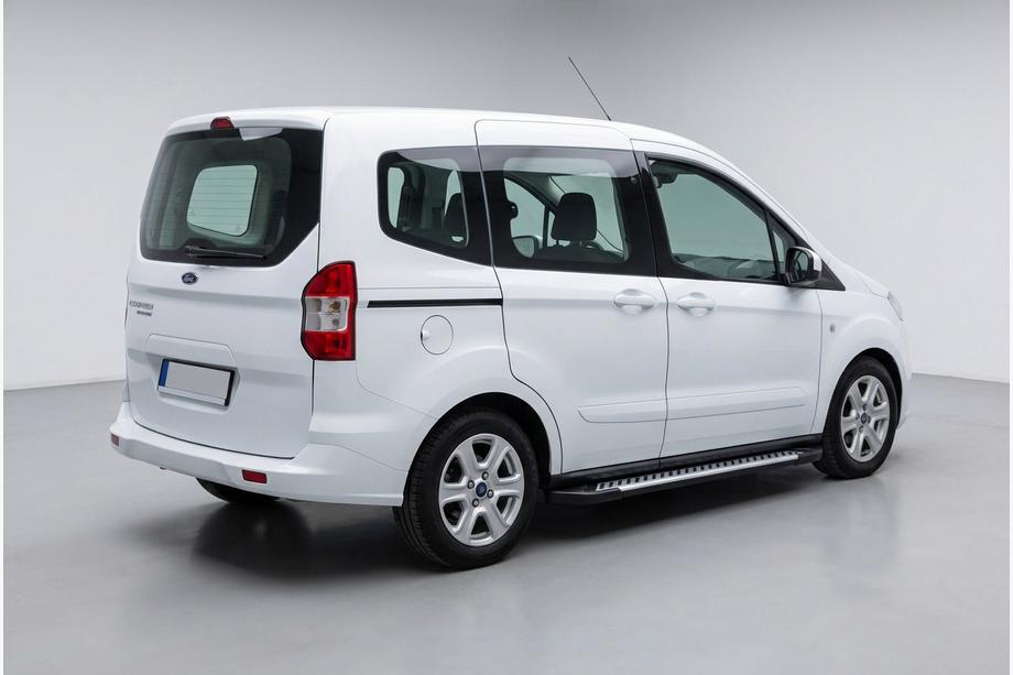Ford Courier 2014-2023 Estribos Laterales Line (2 uds., Aluminio) Image