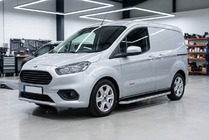 Ford Courier 2014-2023 Estribos Laterales Tayga Grey (2 uds., Aluminio) foto 1