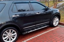 Ford Explorer 2011-2019 Estribos Laterales Sunrise (2 uds., Aluminio) foto 2