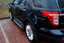 Ford Explorer 2011-2019 Estribos Laterales Sunrise (2 uds., Aluminio) foto 3